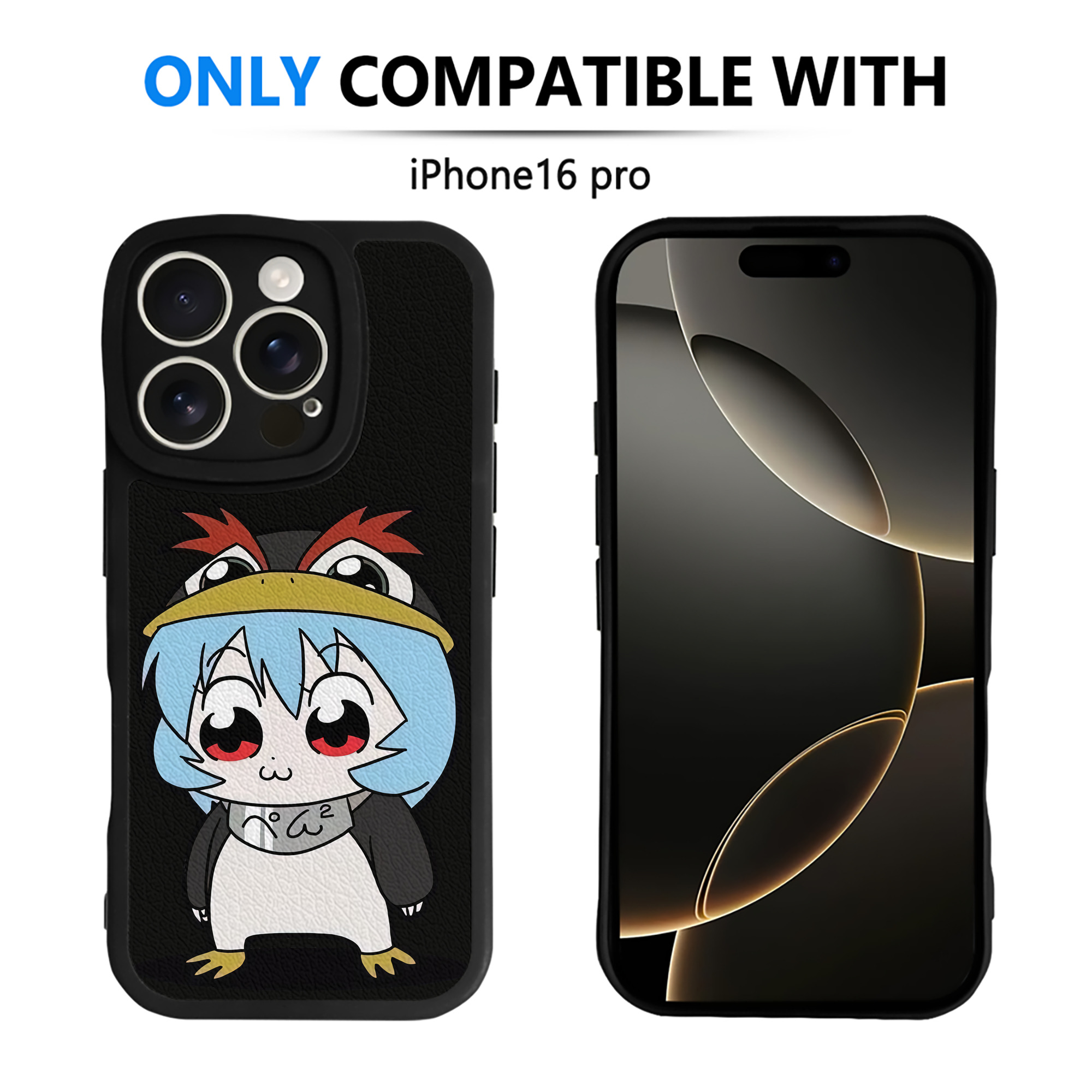 （画像用） EVA 新世紀エヴァンゲリオン 【iPhone 16シリーズ対応】シリコンスマホケース（レザー調） 材質：シリコン